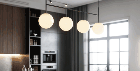 Austin TX electrician from SALT installing new light in Austin